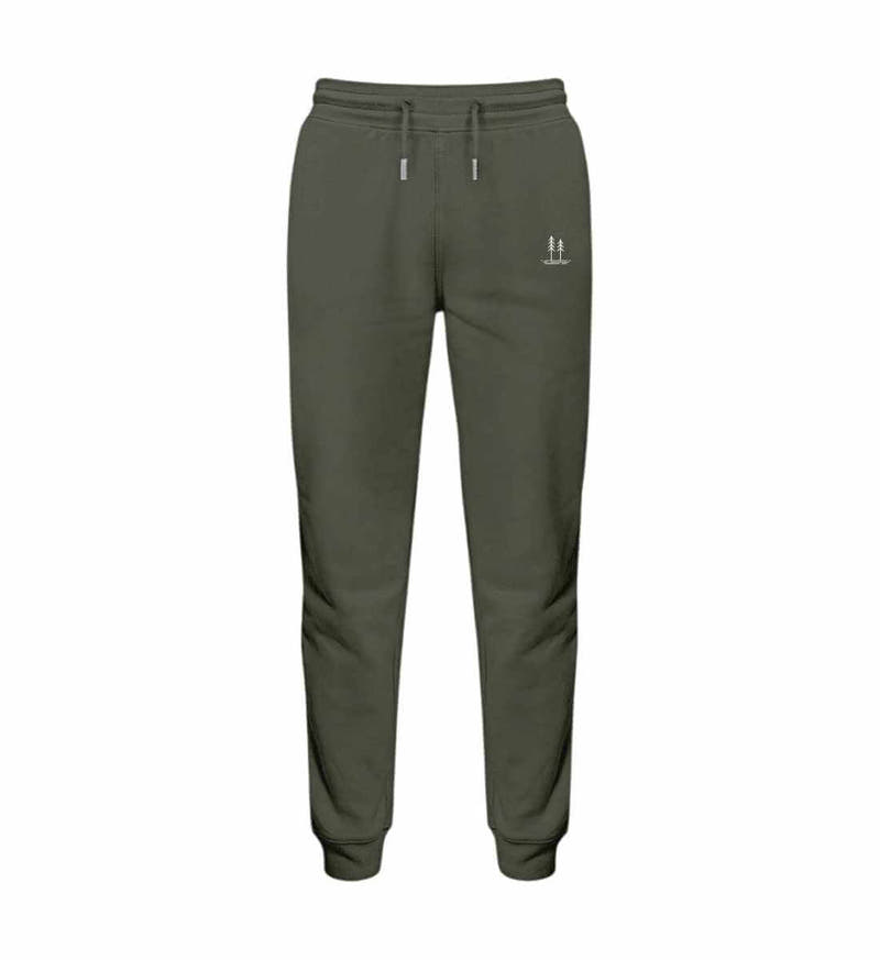 Bäume | Unisex Premium Jogger in Khaki von Rad&Rucksack
