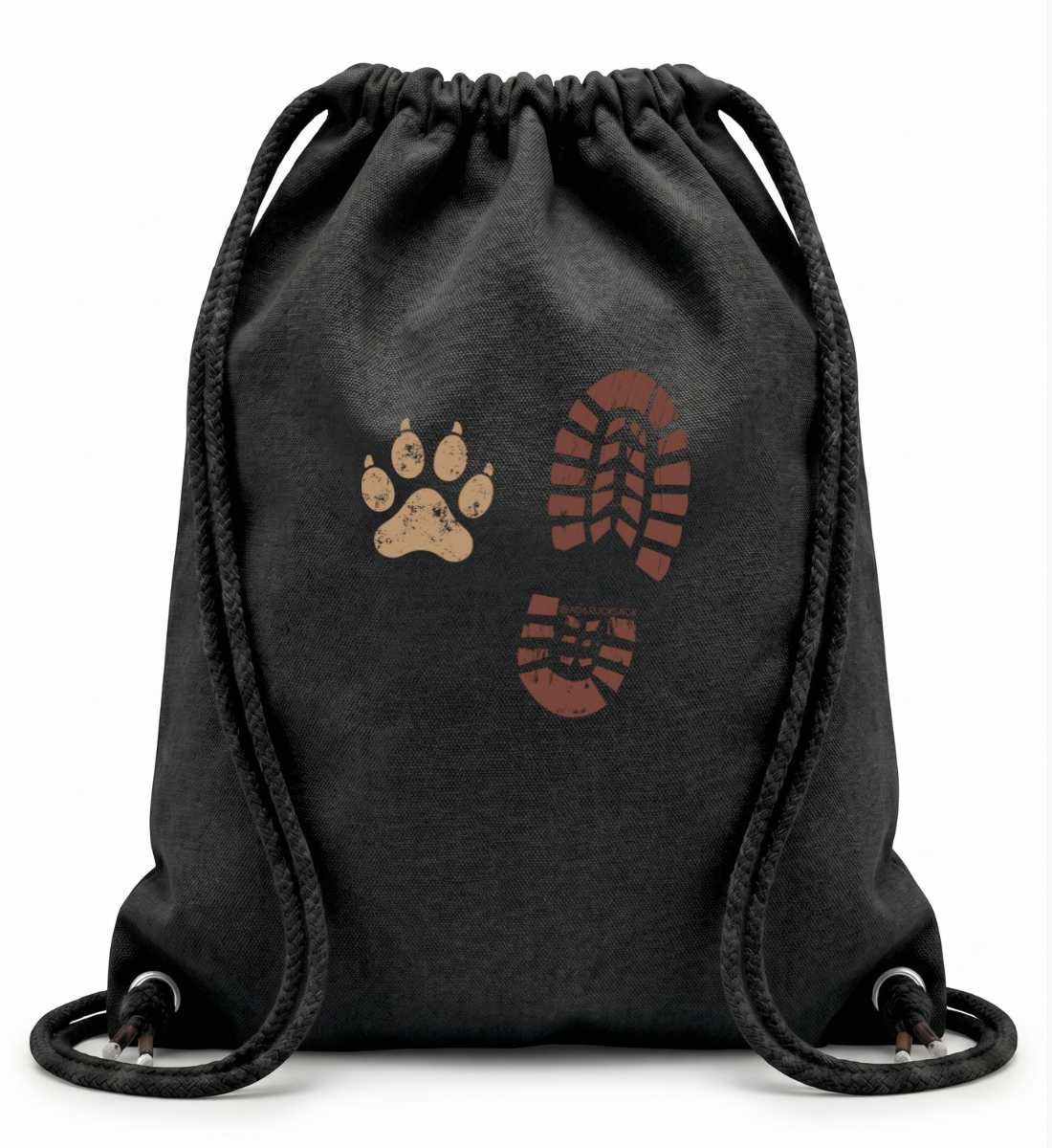 Berg Buddies | Baumwoll Gymsac in Black von Rad&Rucksack