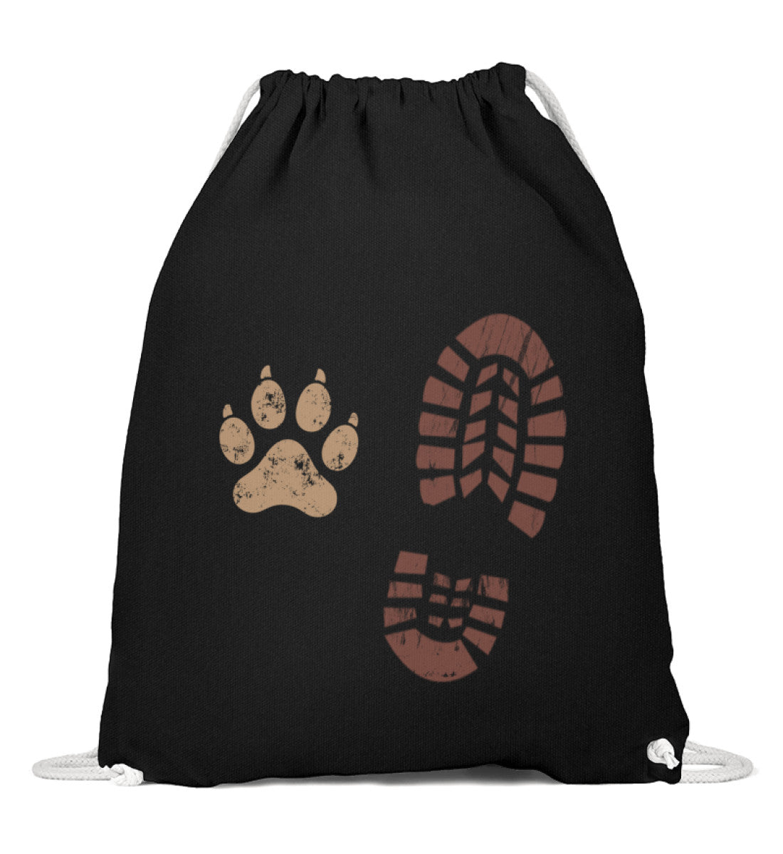 Berg Buddies | Baumwoll Gymsac in Schwarz von Rad&Rucksack