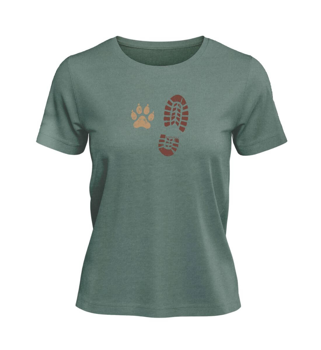 Berg Buddies | Damen Premium Organic T-Shirt in Green Bay von Rad&Rucksack