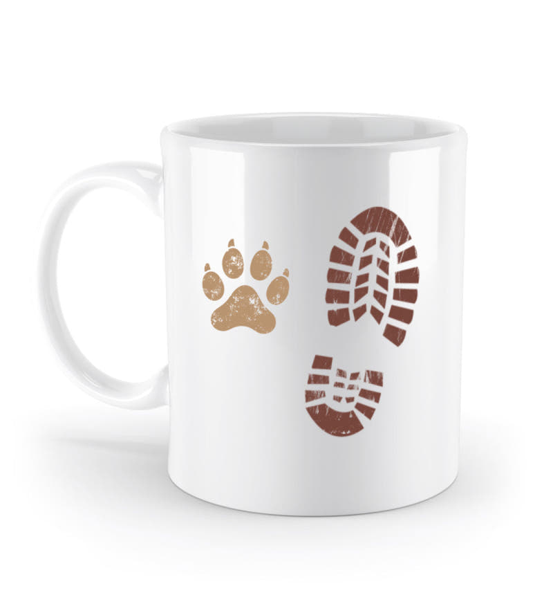 Berg Buddies | Kaffeetasse in Weiß von Rad&Rucksack