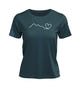 Berg Herz | Damen Premium Organic T-Shirt