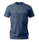 Berg Herzschlag Bier | Herren Premium Organic T-Shirt