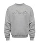 Berg Herzschlag Bier | Unisex Organic Pullover