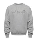 Berg Herzschlag Bier | Unisex Organic Pullover