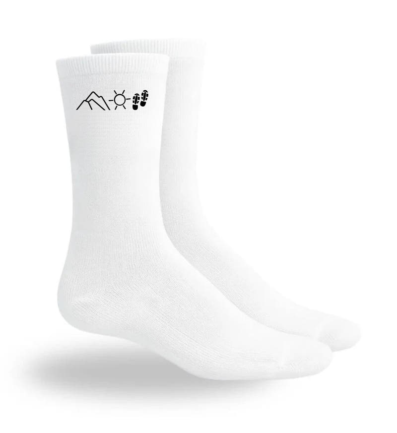 Berg Sonne Wandern | Sport Socken von Rad&Rucksack