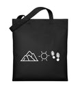 Berg Sonne Wandern | Organic Jutebeutel