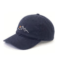 Berg Sonnenuntergang | Organic Herren Cap mit Stick