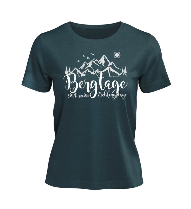 Berg-Tage | Damen Premium Organic T-Shirt von Rad&Rucksack