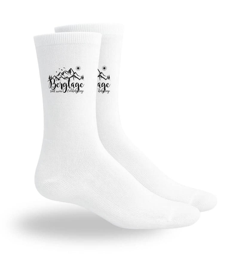Berg-Tage | Sport Socken von Rad&Rucksack - am Model präsentiert
