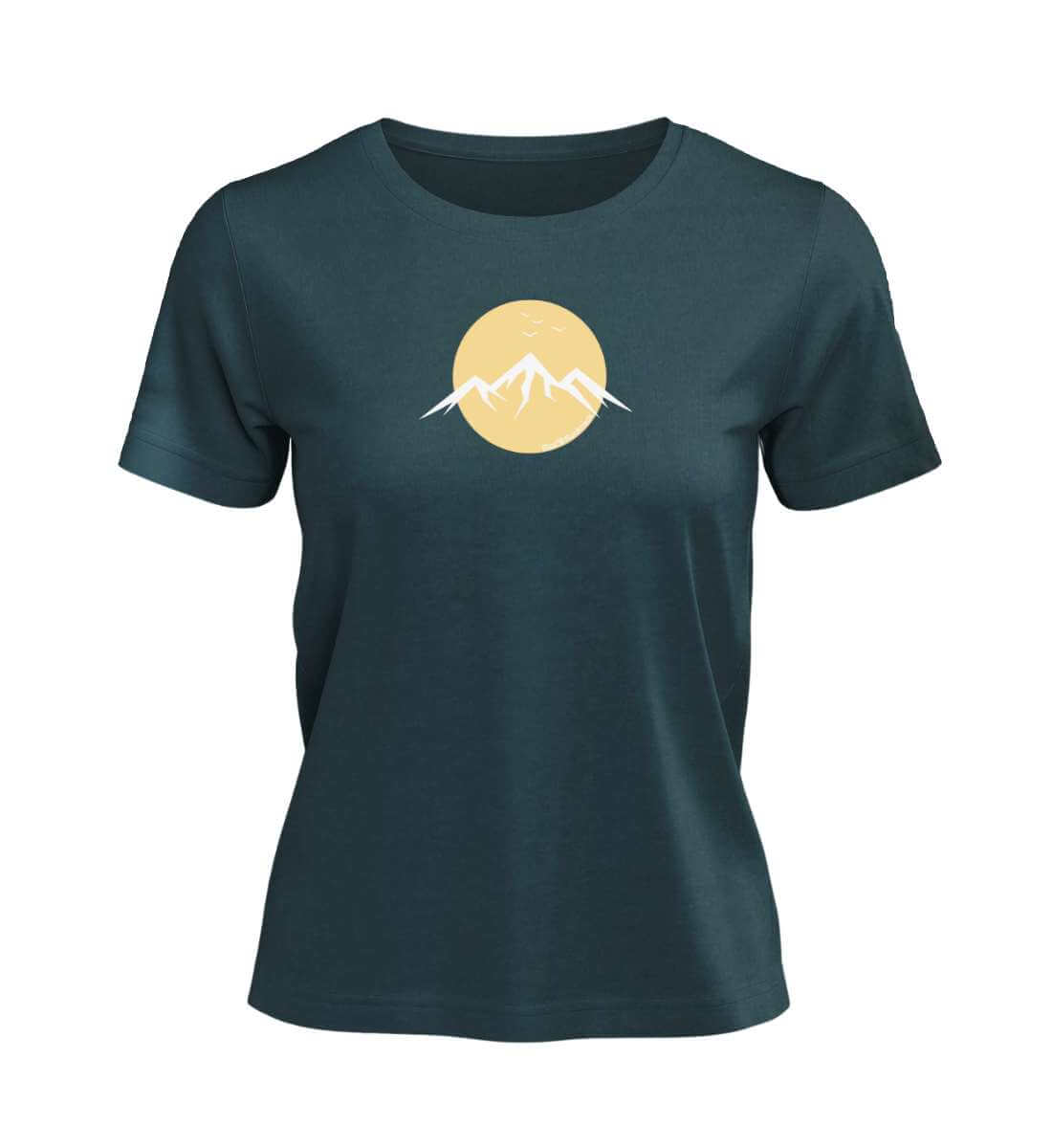 Berg Vogel | Damen Premium Organic T-Shirt in Stargazer von Rad&Rucksack
