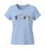 Berge Blumen | Damen Premium Organic T-Shirt (Fitted)