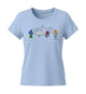 Berge Blumen | Damen Premium Organic T-Shirt (Fitted)