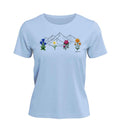 Berge Blumen | Damen Premium Organic T-Shirt