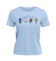 Berge Blumen | Damen Premium Organic T-Shirt