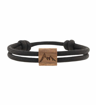 Berge | Nussholz Paracord Armband