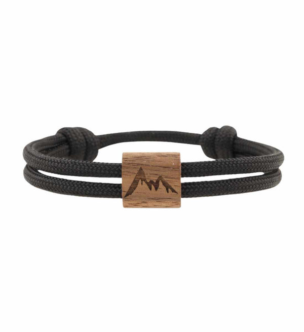 Berge | Nussholz Paracord Armband