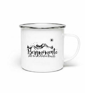 Bergmomente | Emaille Tasse