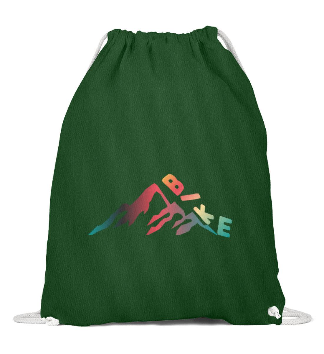 Bike | Baumwoll Gymsac in Dunkelgrün von Rad&Rucksack