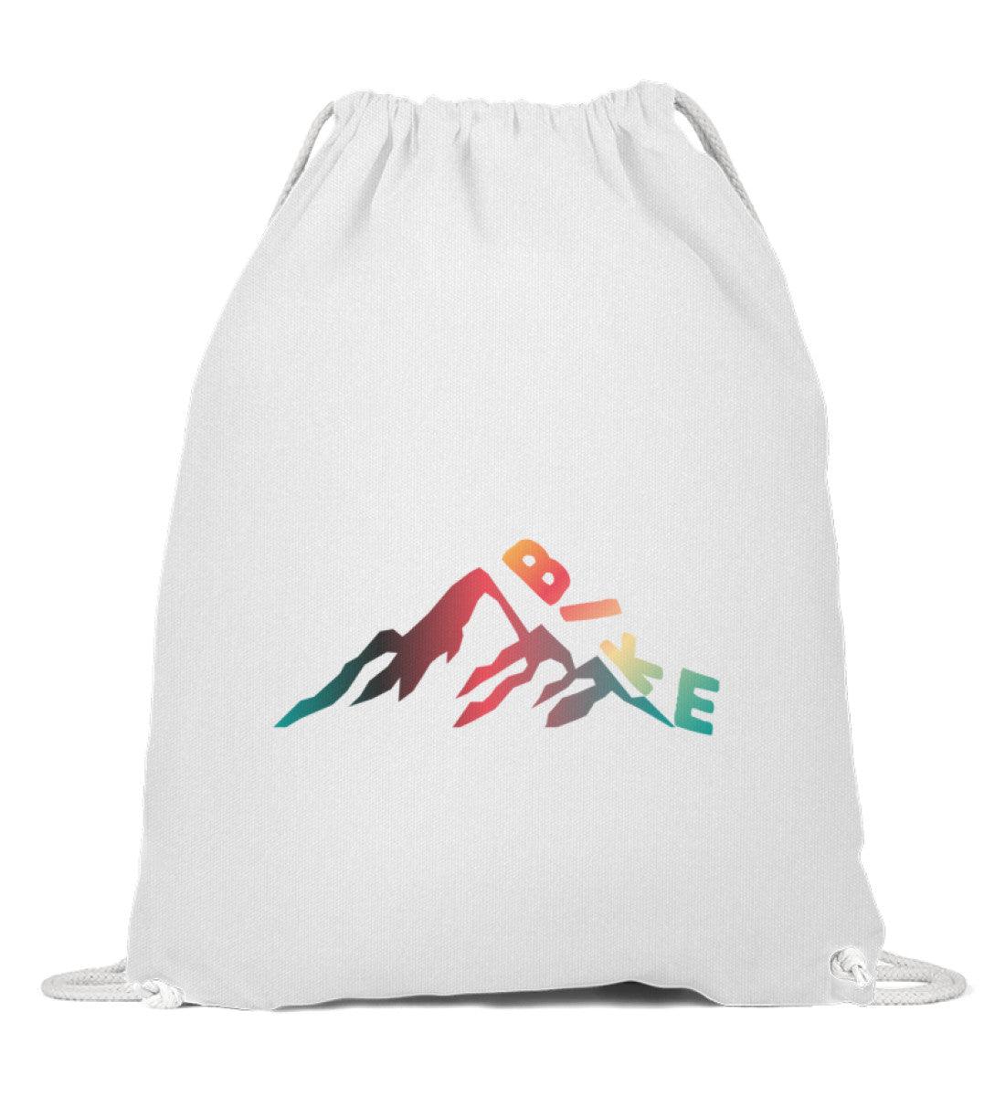 Bike | Baumwoll Gymsac in White von Rad&Rucksack