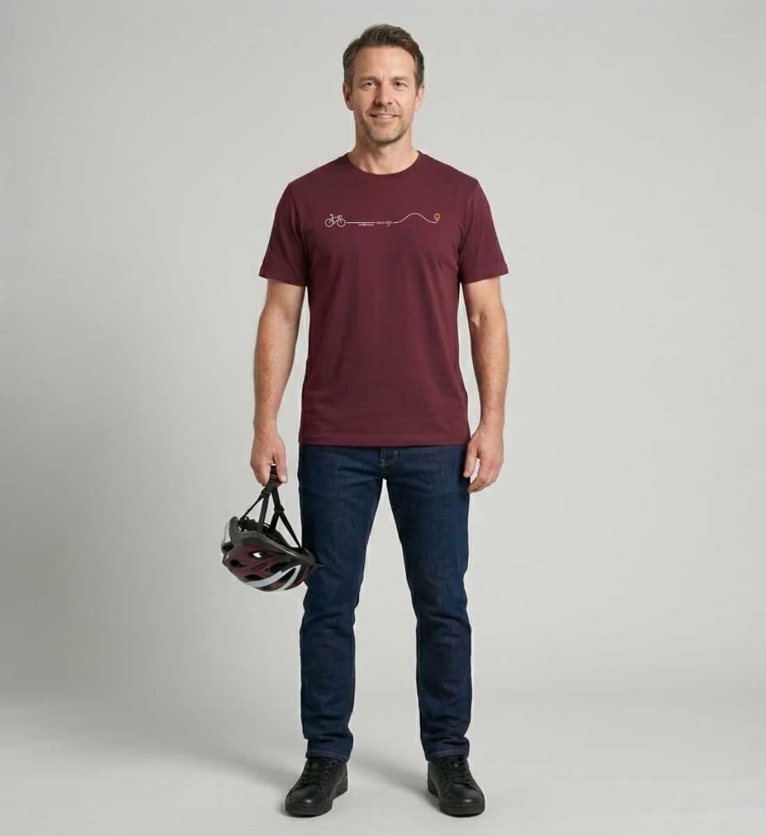 Bike Expresso Boost | Herren Premium Organic T-Shirt von Rad&Rucksack - weitere Modelansicht 2