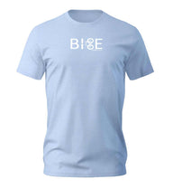 Outdoor T-Shirt Bike Fahrrad Herren in Mittelblau (Blue Soul) – Produktbild (100% Bio-Baumwolle) von Rad&Rucksack