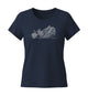 Bike Mountain | Damen Premium Organic T-Shirt (Fitted)