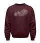 Bike Mountain | Unisex Organic Pullover