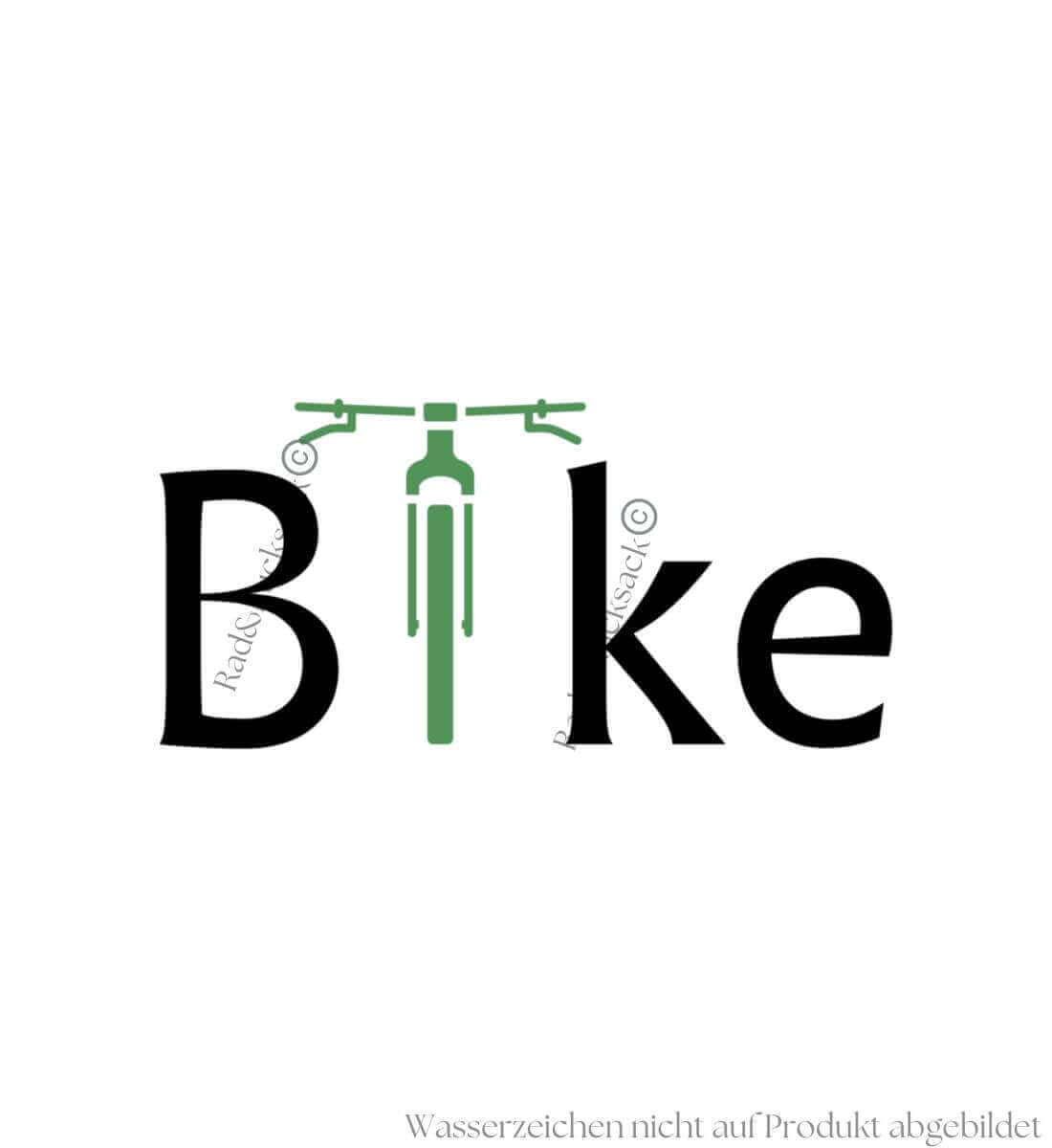 Bike Stick | Unisex Organic Hoodie (Stick) von Rad&Rucksack - weitere Modelansicht 2