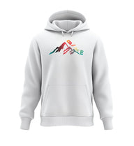 Bike Hoodie Weiß (White) – Produktbild (350 g/m² Bio-Baumwolle) von Rad&Rucksack
