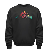 Bio Sweatshirt 350g Bike in Schwarz – Produktbild (350 g/m² Bio-Baumwolle) von Rad&Rucksack
