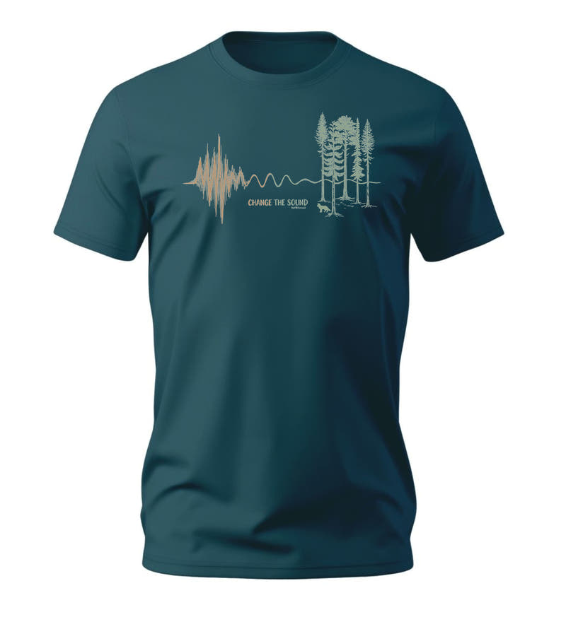 Change the Sound | Herren Premium Organic T-Shirt in Stargazer von Rad&Rucksack