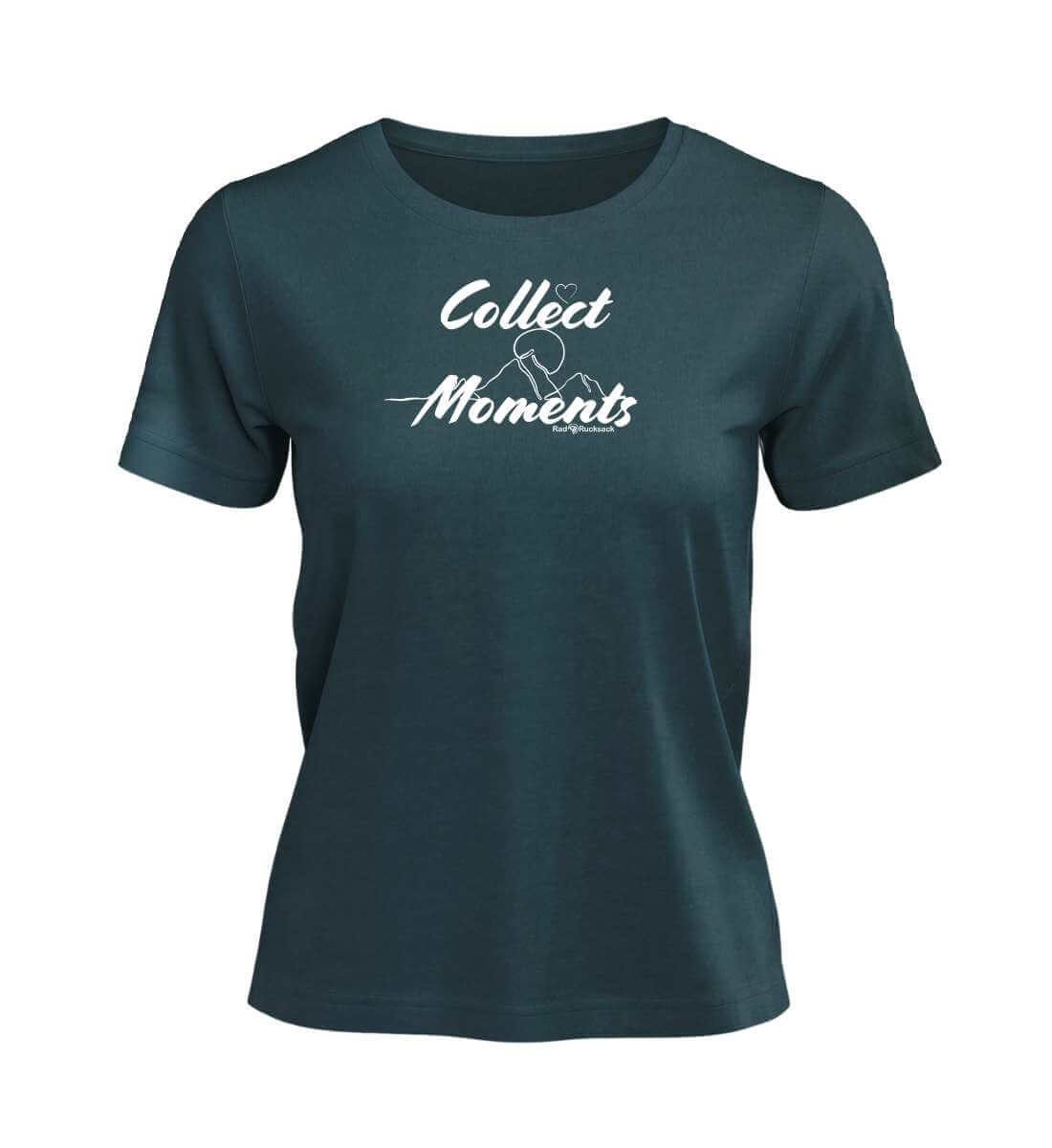 Collect Moment | Damen Premium Organic T-Shirt in Stargazer von Rad&Rucksack