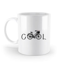 Cool Bike Kaffeetasse in Weiß – Produktbild (Keramik, 330 ml) von Rad&Rucksack