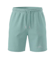 Bio Baumwolle Shorts Outdoor „Cool Bike“ in Petrolgrün (Teal Monstera) – Produktbild von Rad&Rucksack