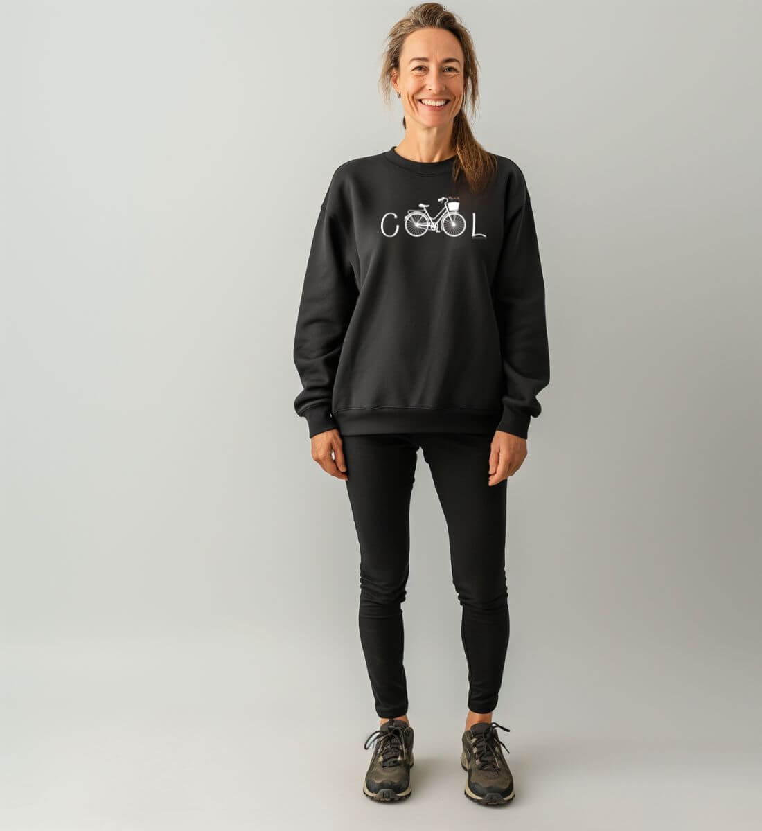 Cool Bike | Unisex Organic Pullover von Rad&Rucksack - weitere Modelansicht 2