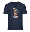 Der tut nix - Fuchs | Herren V-Neck Premium Organic T-Shirt