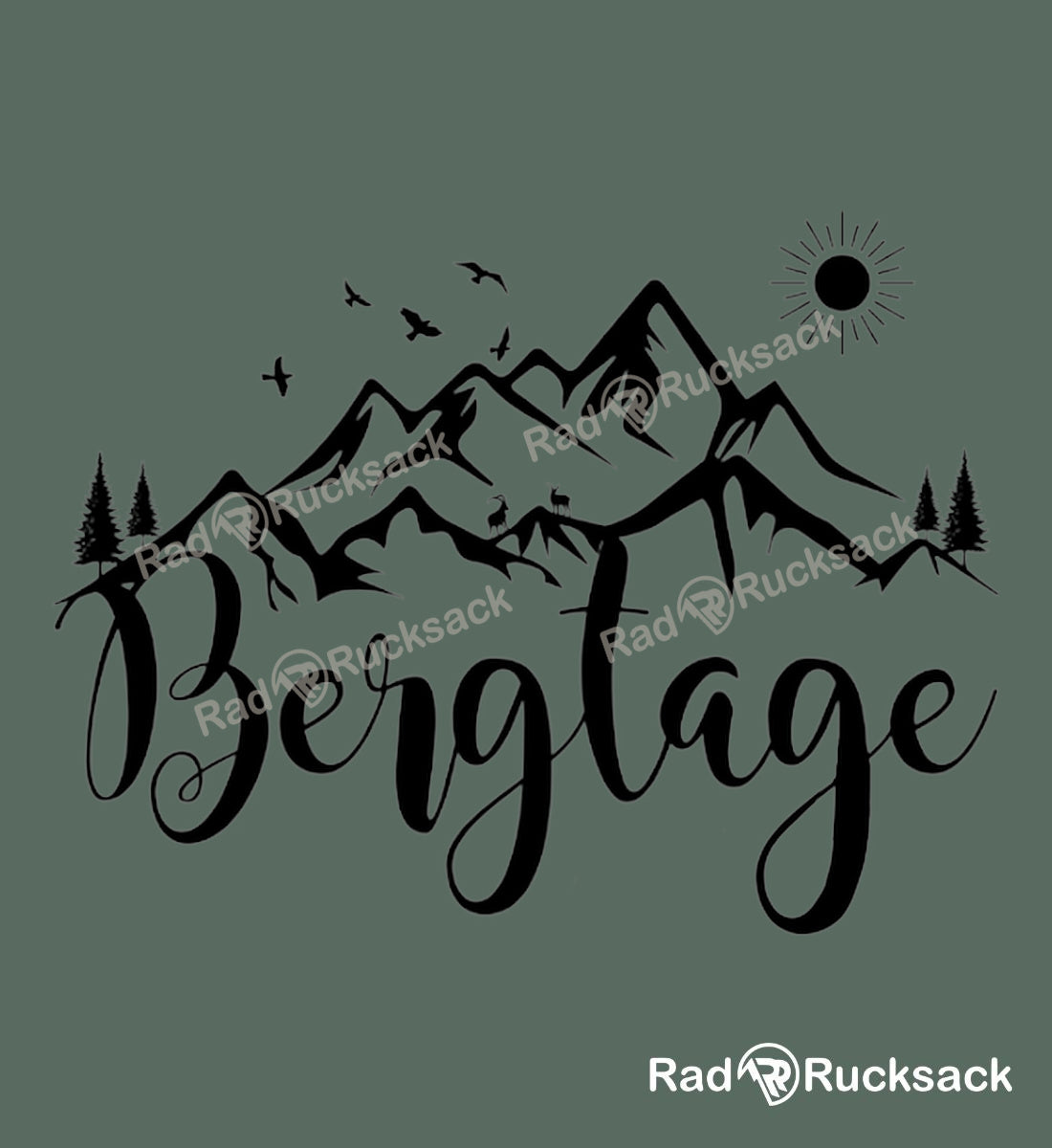 Designmotiv - Berg-Tage | Sport Socken