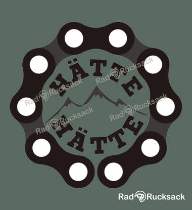 Outdoor Socken Hätte Hätte – Motiv- & Print-Ansicht (atmungsaktives Mesh-Fußbett) von Rad&Rucksack