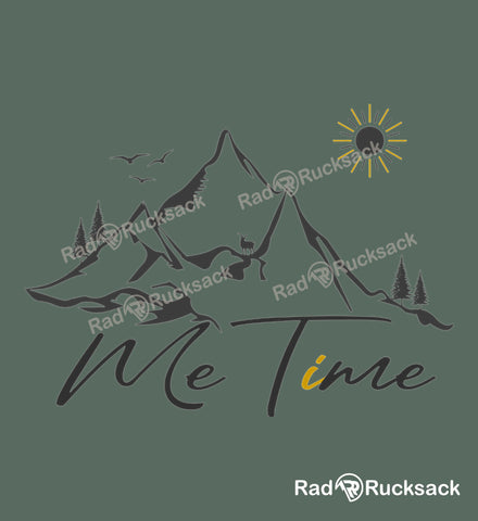 Outdoor Socken Me Time – Motiv- & Print-Ansicht (atmungsaktives Mesh-Fußbett) von Rad&Rucksack