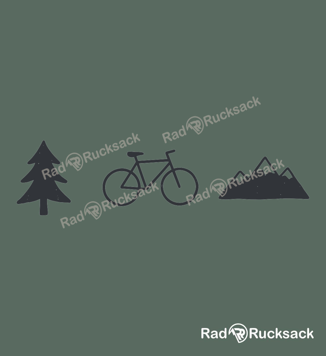 Designmotiv - Tanne Bike Berg