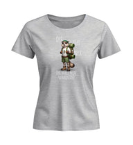 Die tut nix - Murmeltier | Damen Premium Organic T-Shirt (Fitted) in Heather Grey von Rad&Rucksack
