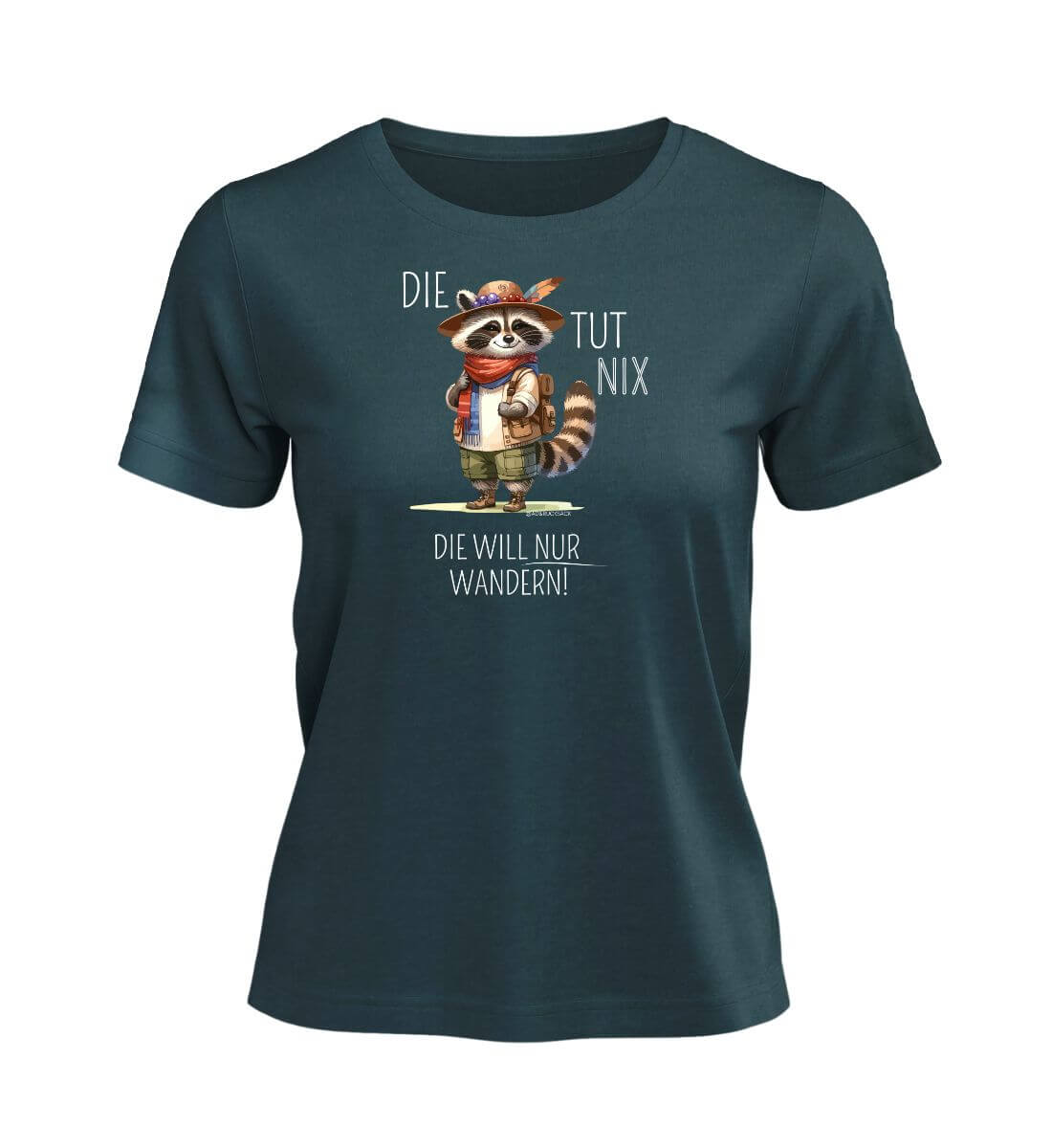 Die tut nix | Damen Premium Organic T-Shirt in Stargazer von Rad&Rucksack