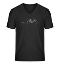 Fahrrad Bike | Herren V-Neck Premium Organic T-Shirt