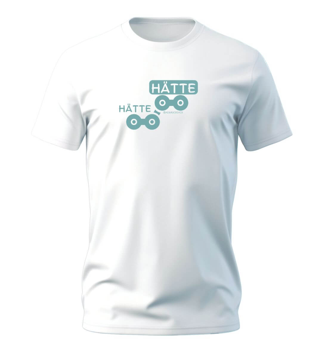 Fahrrad Hätte | Herren Premium Organic T-Shirt in White von Rad&Rucksack