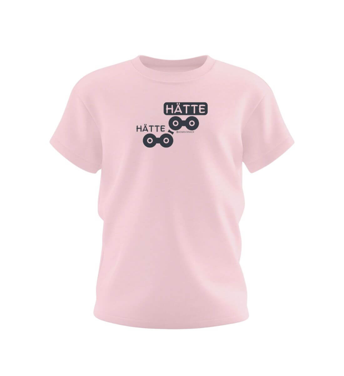 Fahrrad Hätte Kids | Kinder Premium Organic T-Shirt in Cotton Pink von Rad&Rucksack