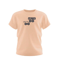 Fahrrad Hätte Kids | Kinder Premium Organic T-Shirt in Fraiche Peche von Rad&Rucksack