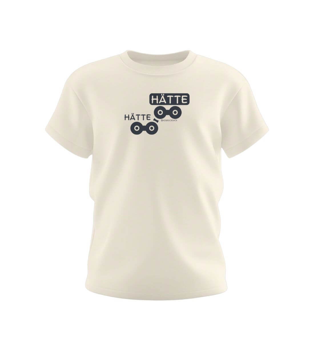 Fahrrad Hätte Kids | Kinder Premium Organic T-Shirt in Natural Raw von Rad&Rucksack