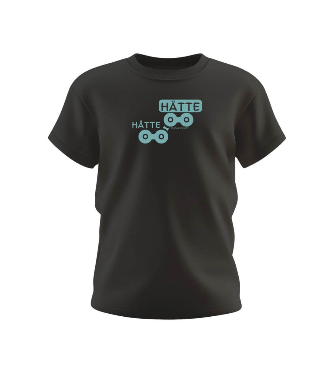 Fahrrad Hätte Kids | Kinder Premium Organic T-Shirt in Schwarz von Rad&Rucksack
