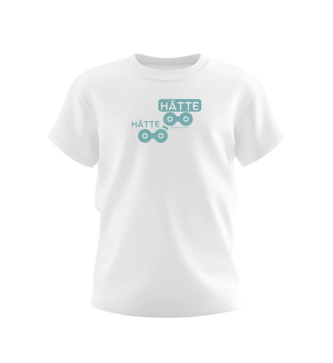 Fahrrad Hätte Kids | Kinder Premium Organic T-Shirt in White von Rad&Rucksack